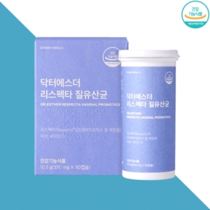 에스더포뮬러 닥터에스더 리스펙타 질유산균 350mg 30캡슐