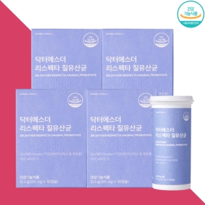 에스더포뮬러 닥터에스더 리스펙타 질유산균 350mg 30캡슐