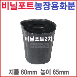 비닐포트2치 10개 /칼라/육묘농장/블루베리/모종화분