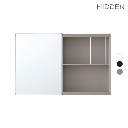 히든바스  테디 1200 욕실 상부장 슬라이드장 120x80cm