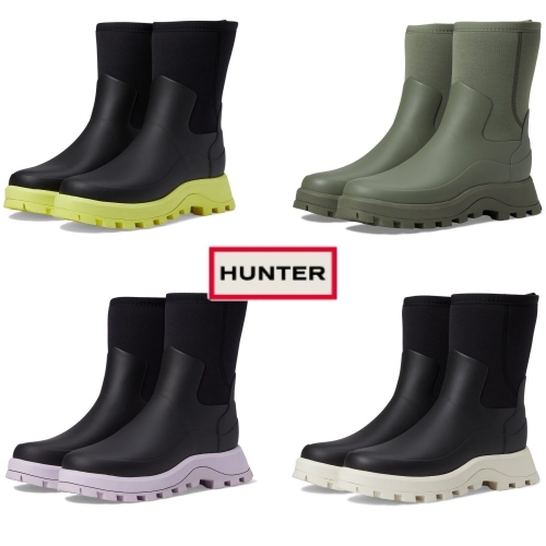 헌터 B0CN7HXJ8K 여자 시티 익스플로어 쇼츠 레인부츠 방수신발