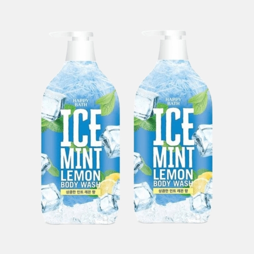 해피바스 아이스 민트 레몬 바디워시 900g