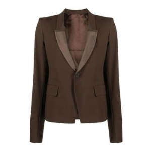 릭오웬스 수트 자켓 RP02C1764ZLSC04 Brown