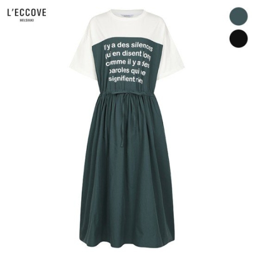 레코브 배색스트링원피스 LC61C8OP554X