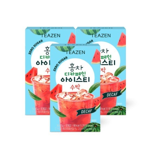 티젠  홍차 디카페인 아이스티 수박 10개입