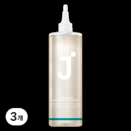 제이숲 카밍 세라 쿨 워터 헤어 트리트먼트 500ml [3개] - 에누리 가격비교