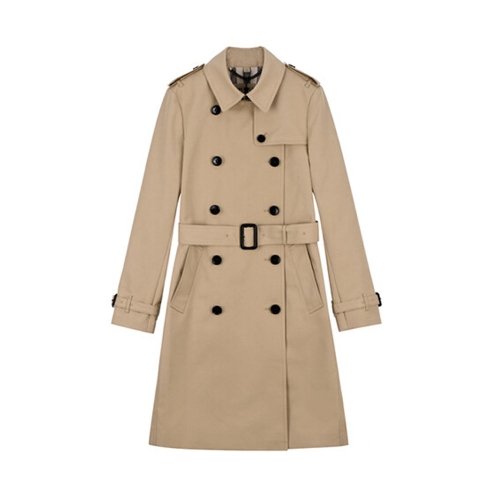 버버리 여성 하본 롱 트렌치 코트 80354191