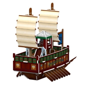 에이치플러스몰 페이퍼락 3D입체퍼즐 판옥선 WDBC773