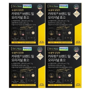 팔레오 닥터스노트 카무트 브랜드밀 오리지널 효소 3g 28포