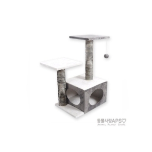 펫모닝  파스텔 캣타워 그레이 PMC-AS3031-2