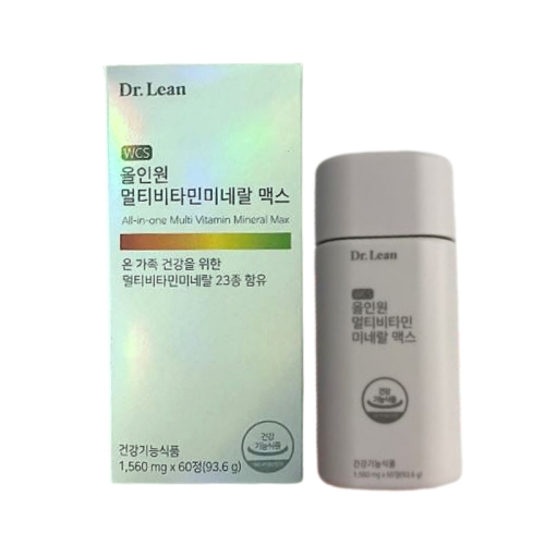닥터린 올인원 멀티비타민 미네랄 맥스 60정