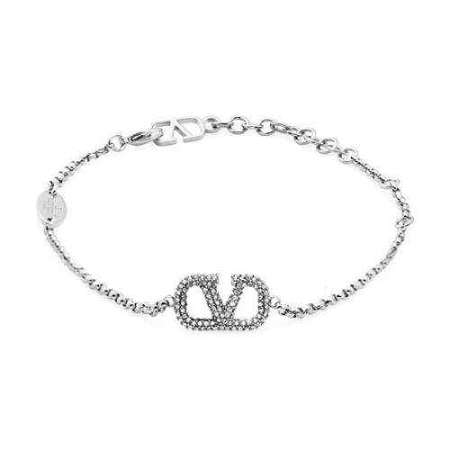 발렌티노  3W2J0F84 YCW 68S 가라바니 크리스탈 V로고 팔찌