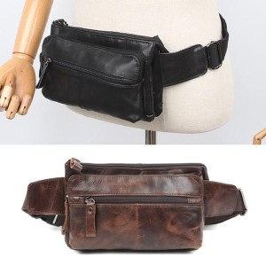 이스트팩 RGM398R9DKES 7711 가죽힙색 웨 오일지가죽