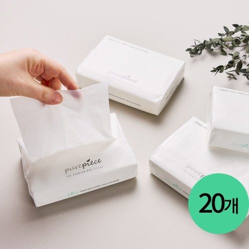 퓨어피스 여행용티슈 100매