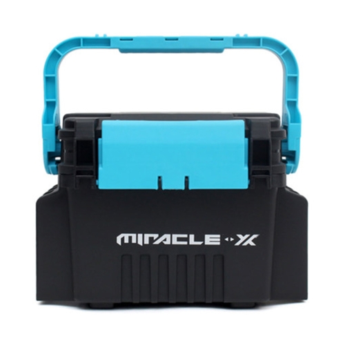 싸파  6L 미라클-X 칸막이 보관케이스 민트색상 2단 하드태클 박스 P0000NAB
