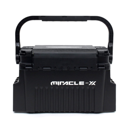 싸파  14L 미라클-X 칸막이 보관케이스 블랙색상 2단 하드태클 박스 P0000NBJ