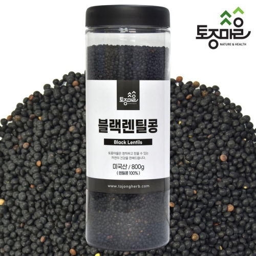 토종마을 블랙렌틸콩 800g [1개] - 에누리 가격비교