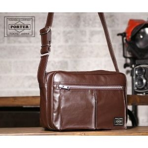 포터 프리 스타 숄더백 S 707-08212 컬러 브라운 S707-08212 요시다 가방 PORTER 선물