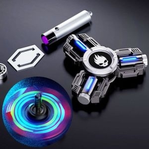 유니블링 토네이도 회전 메탈 스틱 스피너 고속 메카닉 아머27