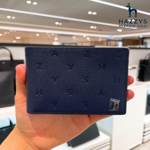 헤지스 로고 엠보 소가죽 머니클립_HJWA4F563N3