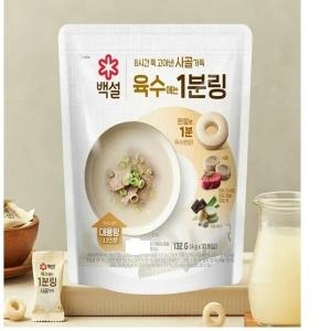 백설 사골가득 육수에는 1분링 132g(4gx33입)