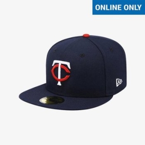 뉴에라 M 모자 CQK 70361056 MLB 어센틱 미네소타 트윈스 홈 네이비