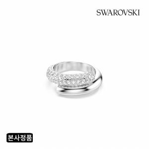 스와로브스키  여성 Dextera 로듐 반지_5695934
