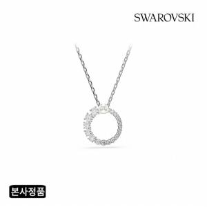 스와로브스키  여성 Matrix 로듐 목걸이_5688751