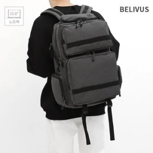 빌리버스 남성 백팩 BDW008 노트북 15.6 학생 가방 WC98E8E