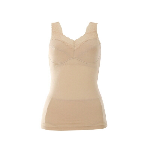 와코루 면 모달 스판 여성 롱 런닝브라_WLGAC01R