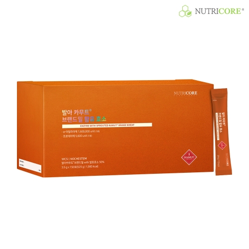 뉴트리코어 발아 카무트 브랜드밀 함유 효소 3.5g 30포