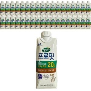 매일유업 셀렉스 프로핏 웨이프로틴 초콜릿 330ml