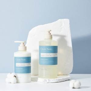 케라시스 클린노트 바디워시 800ml+바디로션 500ml 퓨어코튼