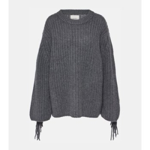 리사 양 Hilma 프린지 캐시미어 스웨터 P00878734