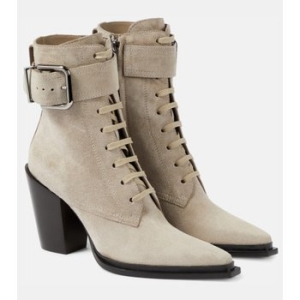 지미추 Myos 80 스웨이드 레이스업 부츠 P00880453