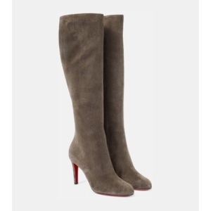 크리스찬루부탱 Pumppie Botta 스웨이드 니하이 부츠 P00827885