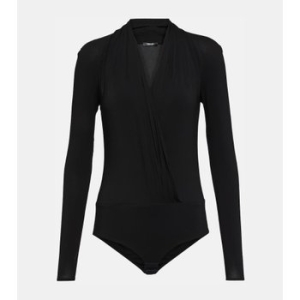 베르사체 드레이프 조젯 바디수트 P00857930