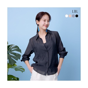 LBL 여성 24 에어리 SHEER 블라우스 2종+이너 2종