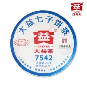 대익차  대익보이차 7542 1901 생차 357g