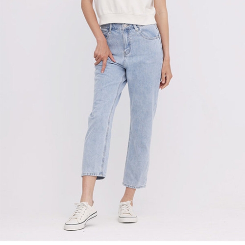 잠뱅이 여성 난스판 탈색 솔트워싱 RS핏 AN2DRS454