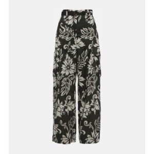 사카이 하이라이즈 플로럴 와이드 팬츠 P00898388