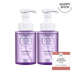 해피바스 마이크로 클린 딥 버블 클렌징폼 300ml