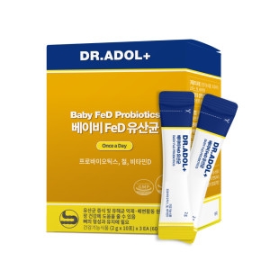 닥터아돌 베이비 FeD 아기유산균 2g 30포