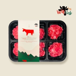 우랩  밥태기 손질한우 200g