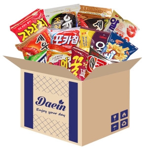 대용량 지퍼백 봉지과자 세트 E