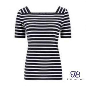 세인트제임스 PLENEUF COTON R 8952-FA 마린/NEIGE 플레뇌프 꼬똥 484305