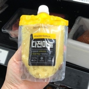 엔젤식품 짜서쓰는 다진마늘 200g