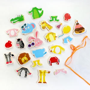 베베포레 동물 물놀이 스티커