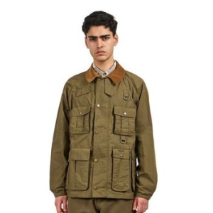 바버 Modified Transport 캐주얼 Dusky 그린 MCA0966GN31 8887721