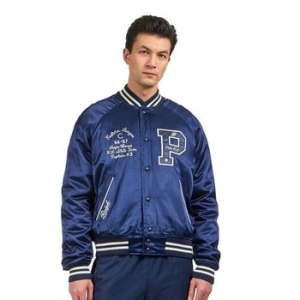 폴로랄프로렌 폴로 라인드 바시티 자켓 에비에이터 네이비 710928534001 8887894